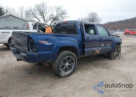 2006 Toyota Tacoma Base V6 z USA, uszkodzony, nr VIN 5TELU42NX6Z251599